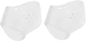 Silicone Heel Lifts for Shoes 2 Pairs Height Increase Socks Comfortable and Elastic Insoles