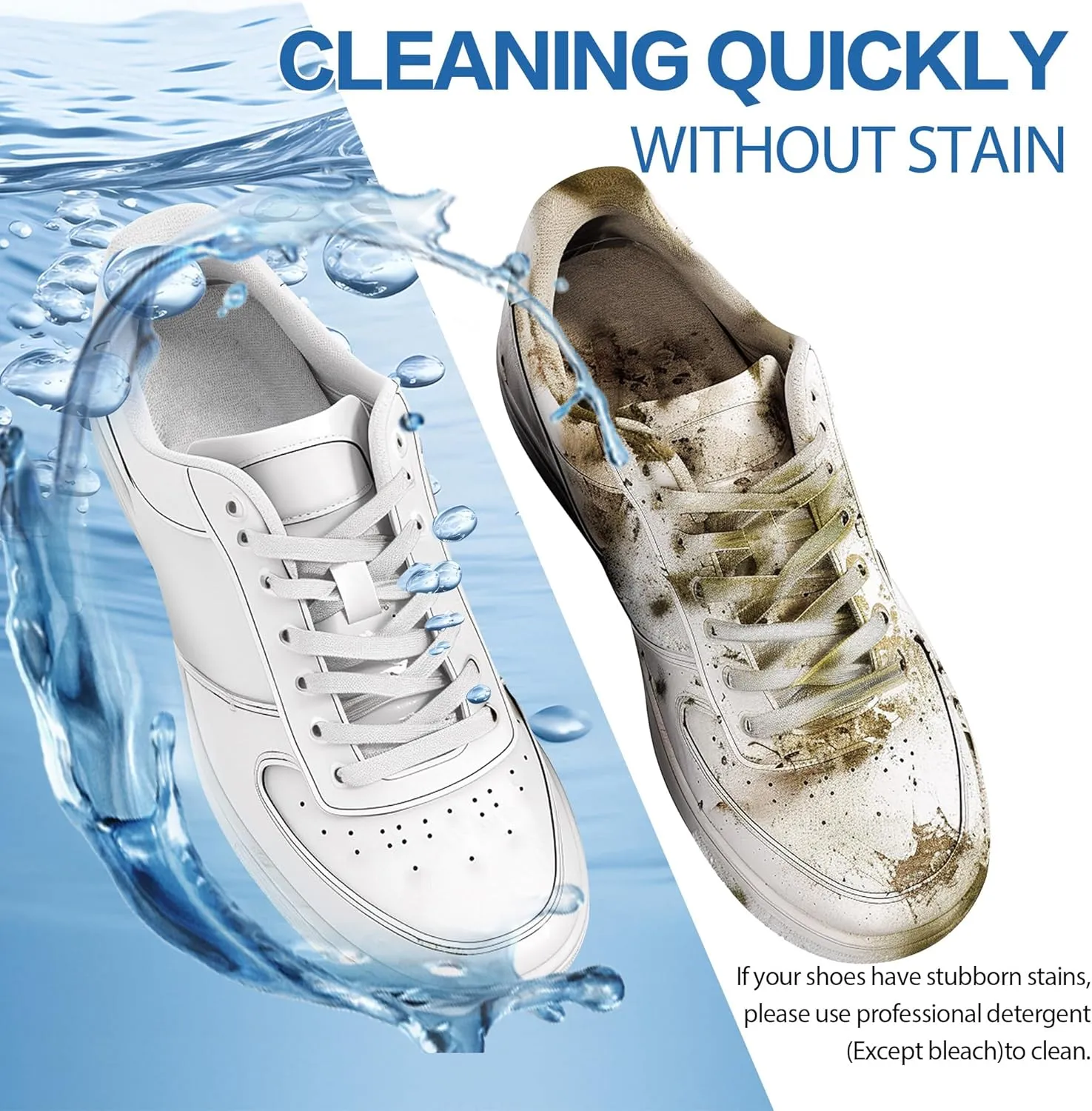 Silicone Shoe Washing machine bag, Laundry Shoe Bag For Washer And Dryer, Durable Metal Hidden Zipper Shoe Washer with No Fading or Shedding for Sneaker Gym Shoes, 2Pcs (Yellow)