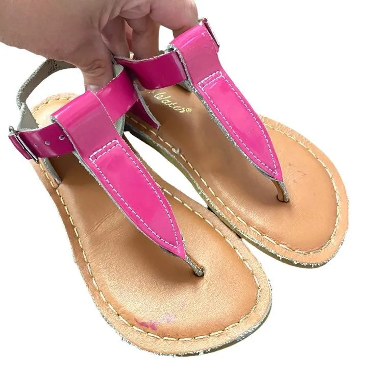 Size 12 pink Sunsans sandals