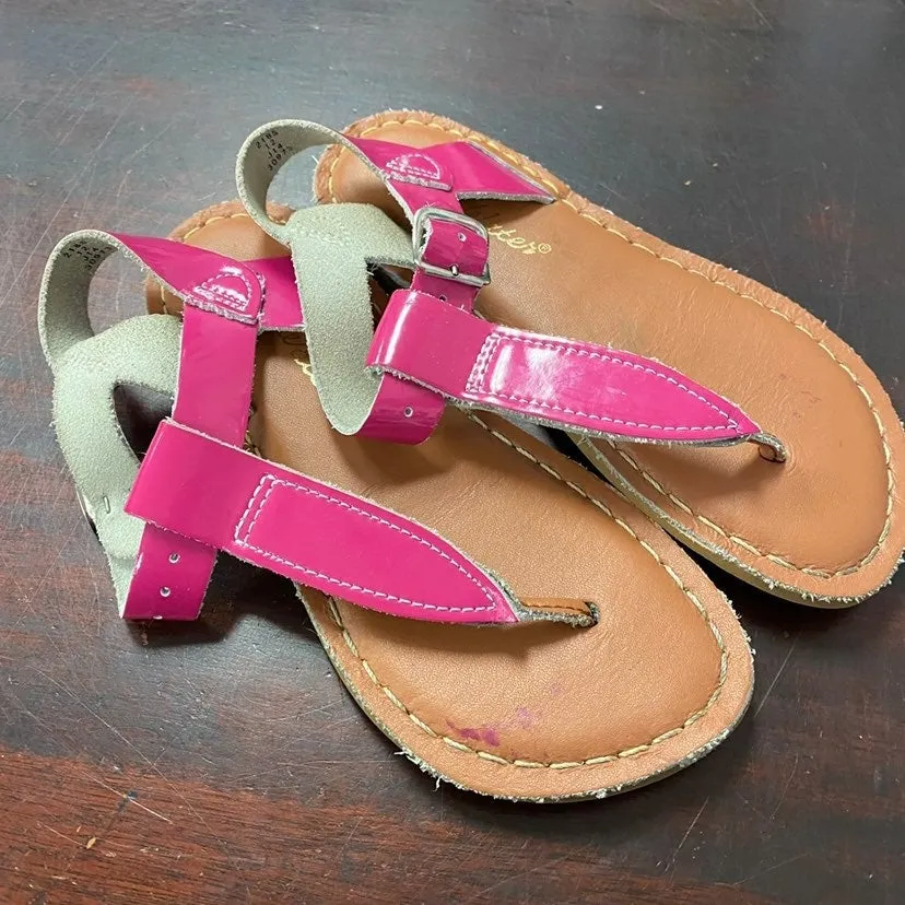 Size 12 pink Sunsans sandals