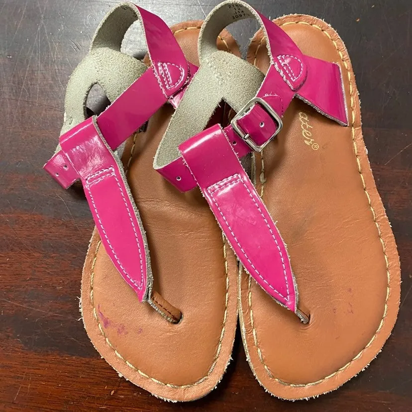 Size 12 pink Sunsans sandals