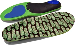 Skateboarding Shoe Insoles - Comfortable Insert, Increases Stability, Impact Resistance, No Stink - Risk Free Guarantee