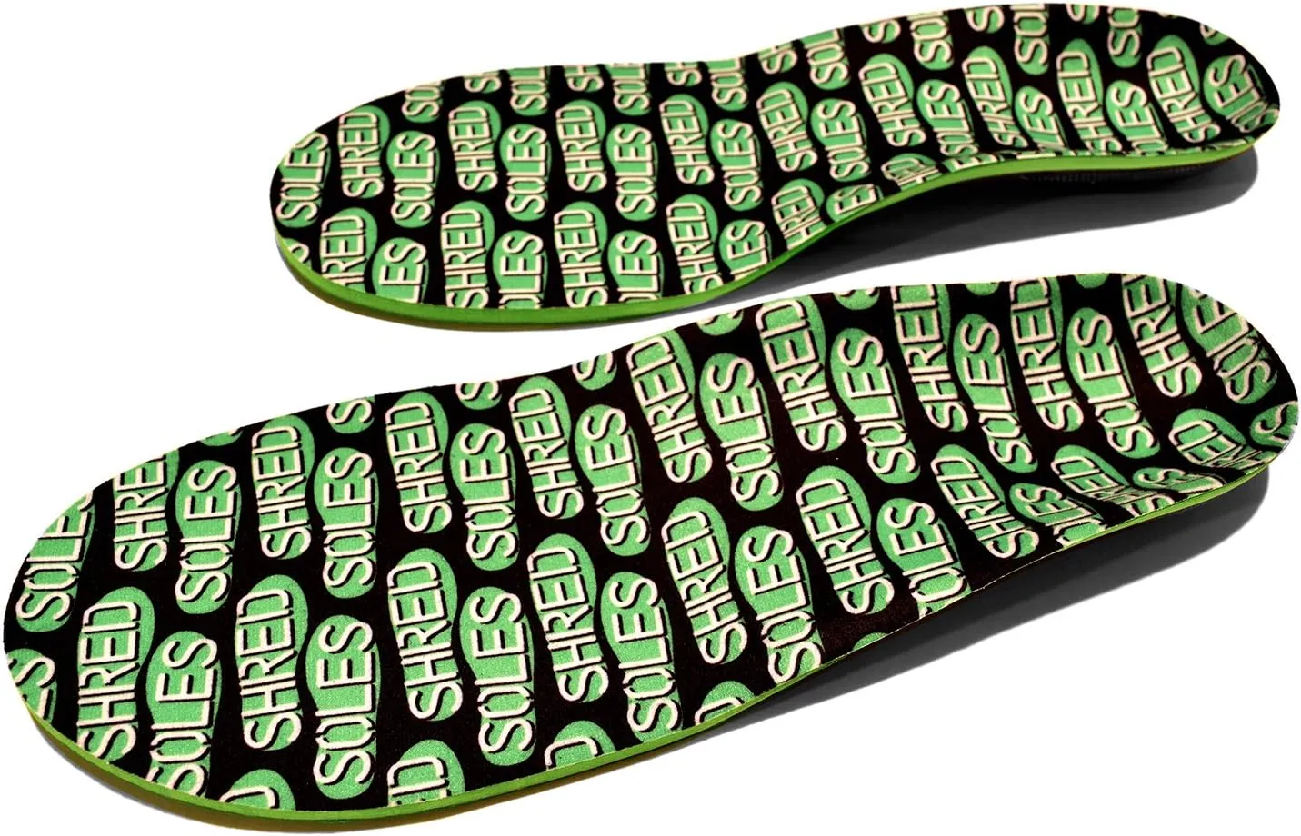 Skateboarding Shoe Insoles - Comfortable Insert, Increases Stability, Impact Resistance, No Stink - Risk Free Guarantee