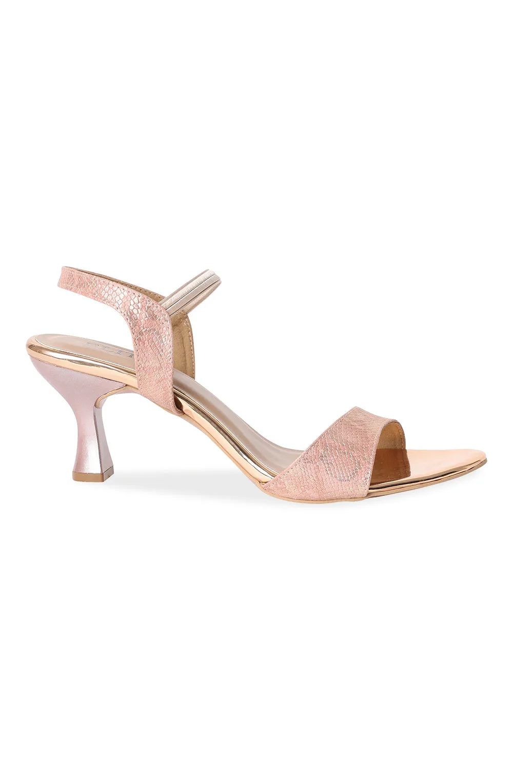 SOLES Crocodile Print Small Heels