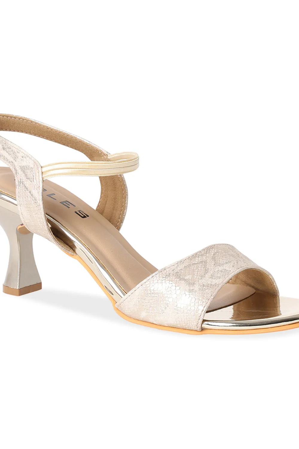 SOLES Crocodile Print Small Heels