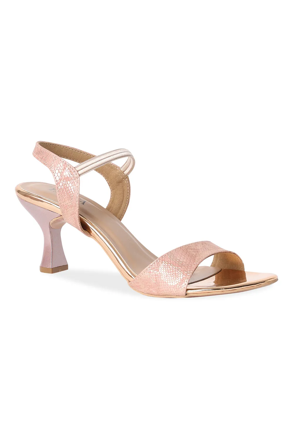 SOLES Crocodile Print Small Heels