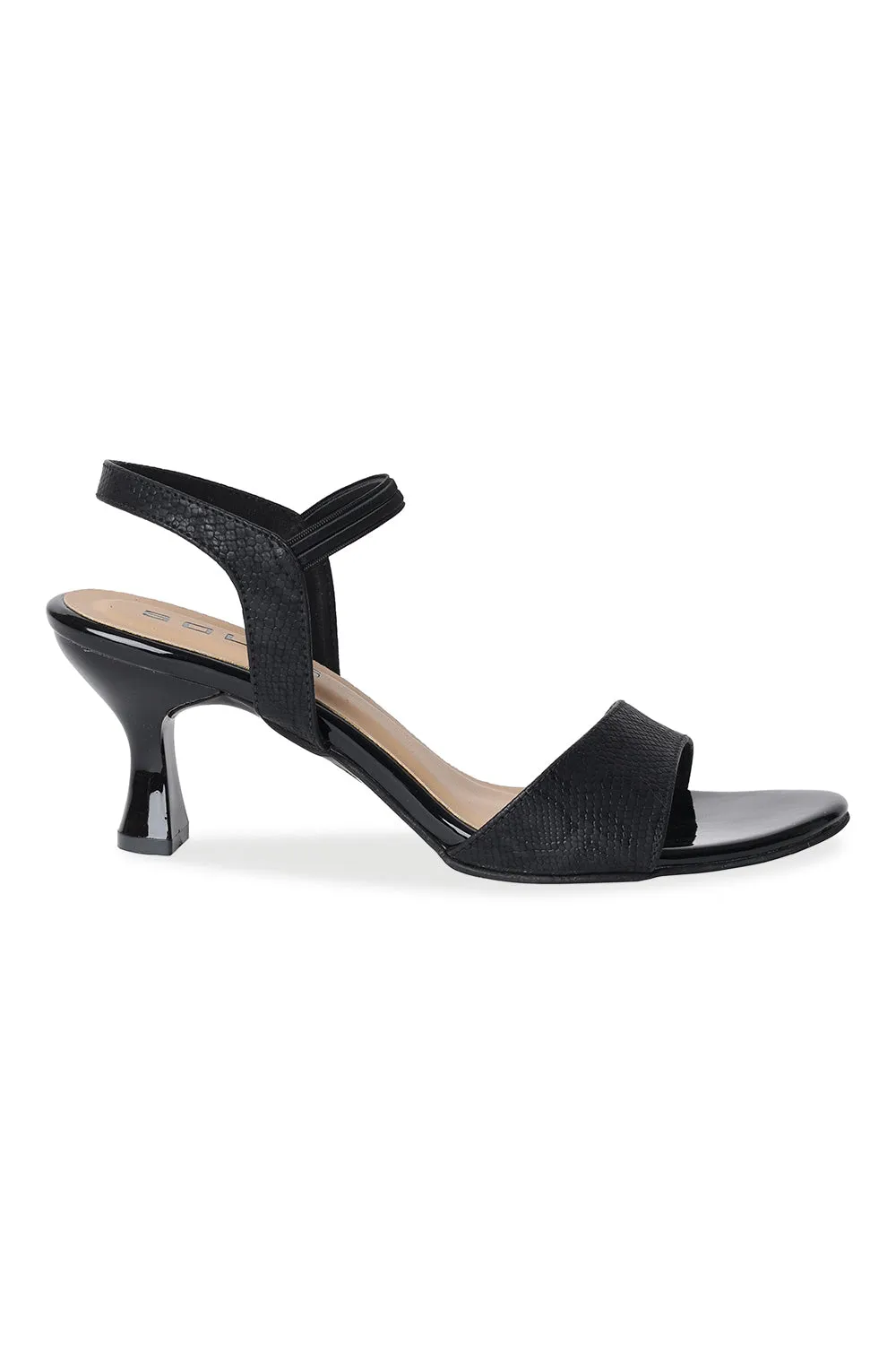 SOLES Crocodile Print Small Heels