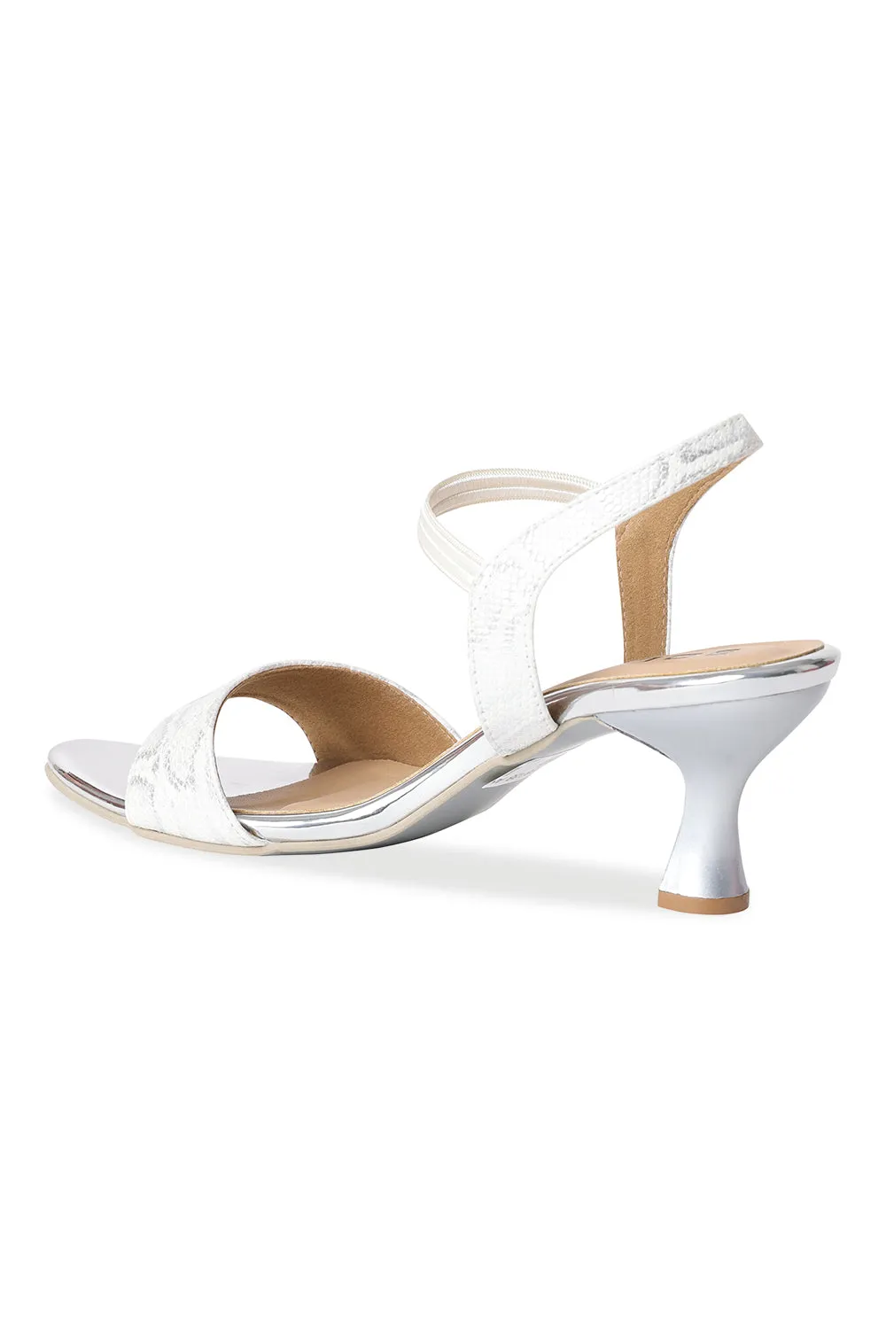 SOLES Crocodile Print Small Heels