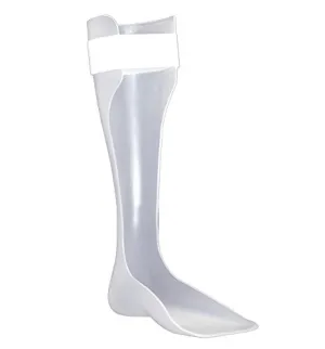 Solid Ankle AFO (Ankle Foot Orthosis) - Long Foot Plate (Left - Small)