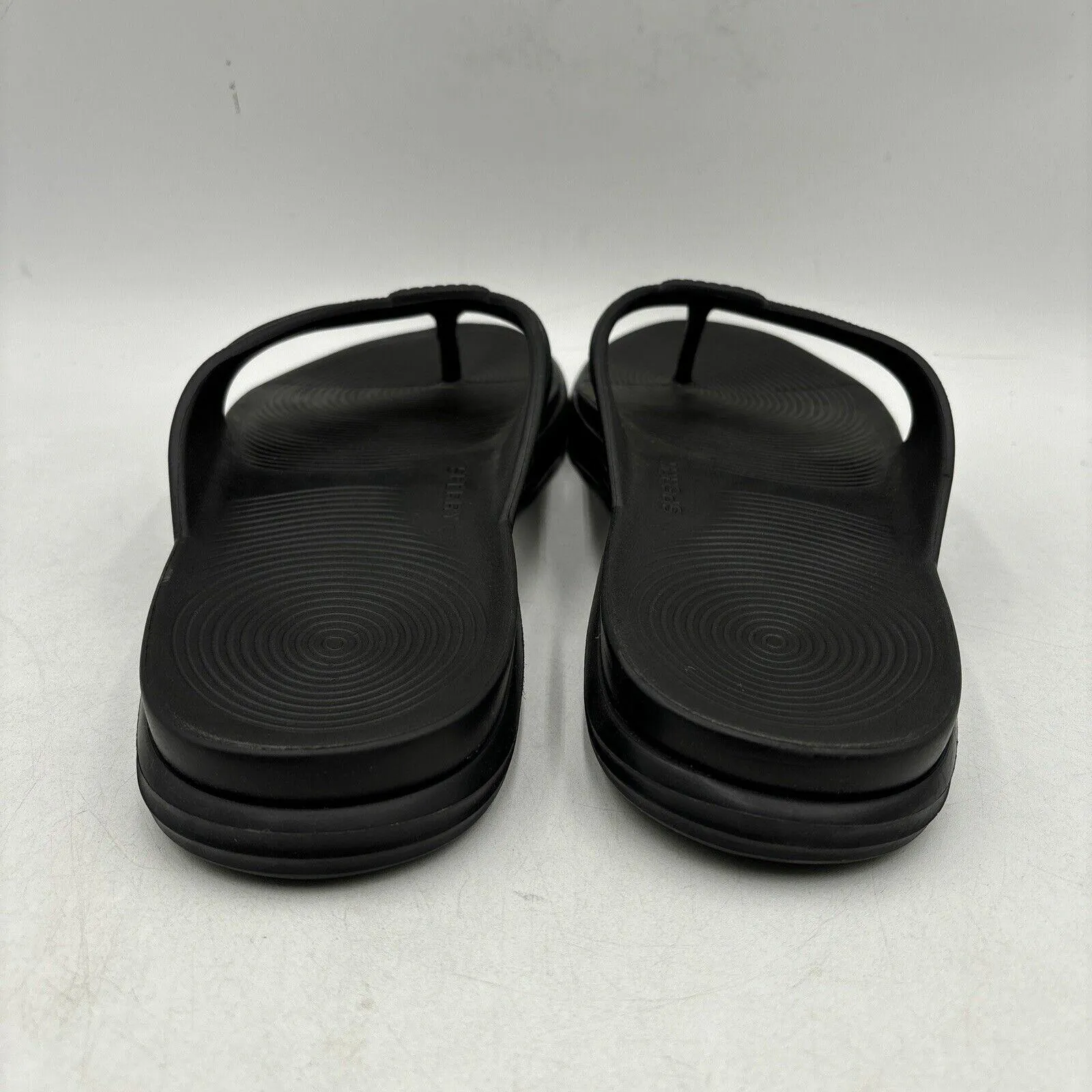 Sperry WINDWARD Black Synthetic Float Thong Flip Flop Sandals, Men’s Size 13 - Very Good