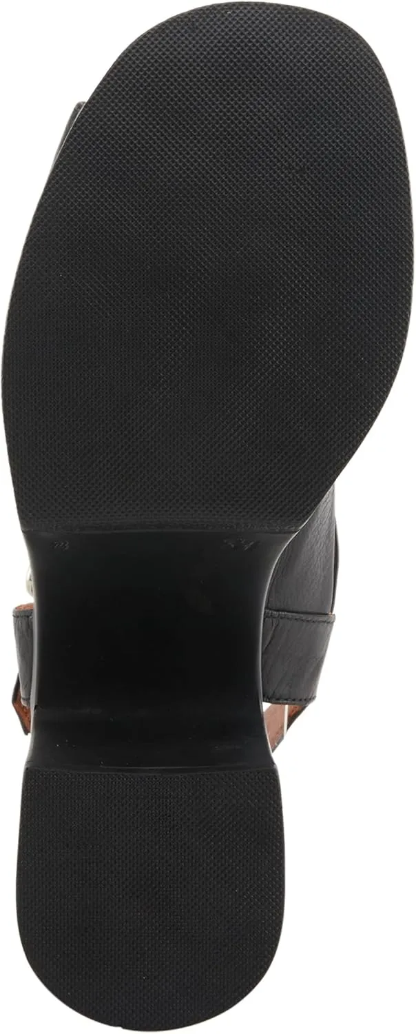 Spring Step CELLO Women's Block Heels with Asymmetrical Upper and Buttery Leather
