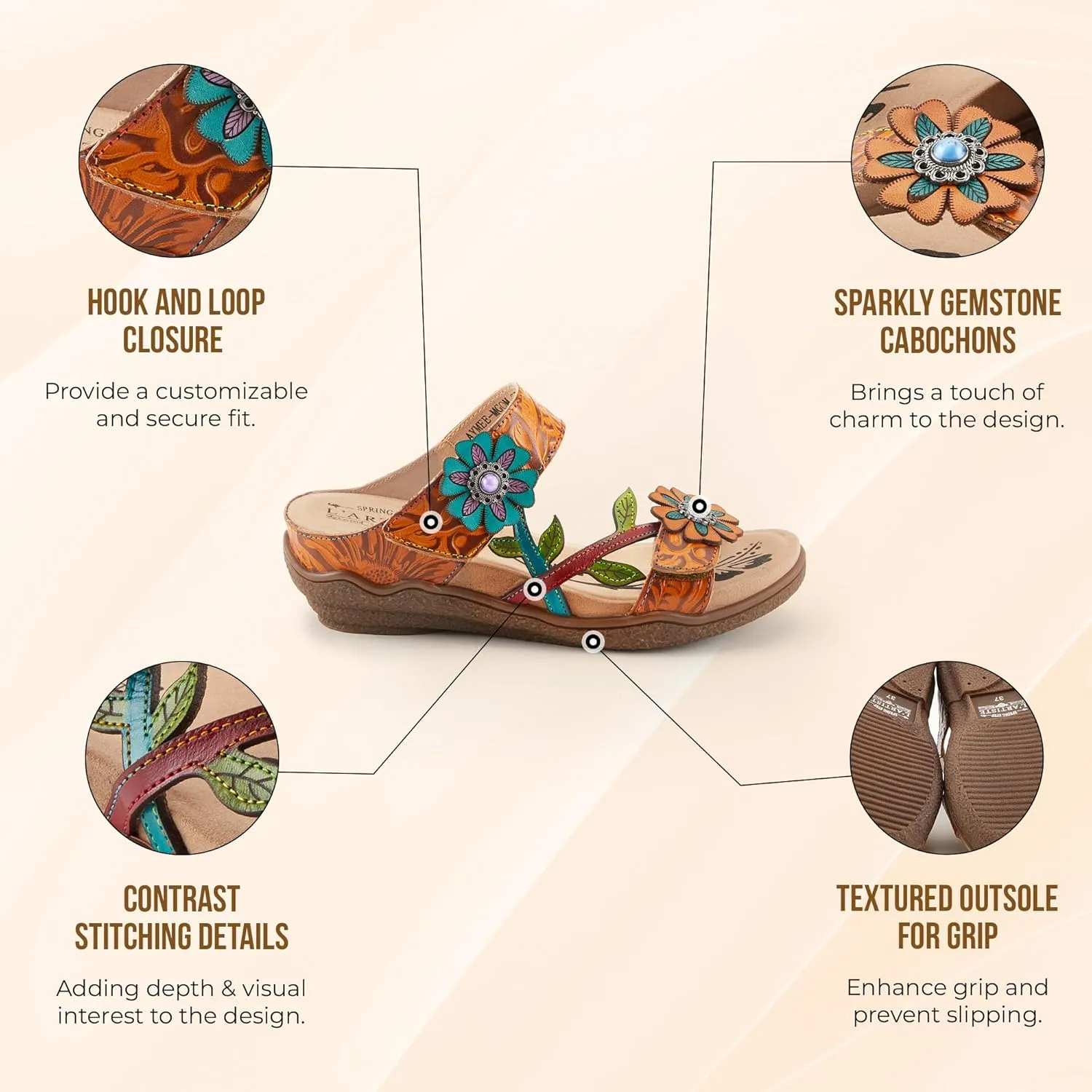 Spring Step L'Artiste Women's Aymee Slide Sandal