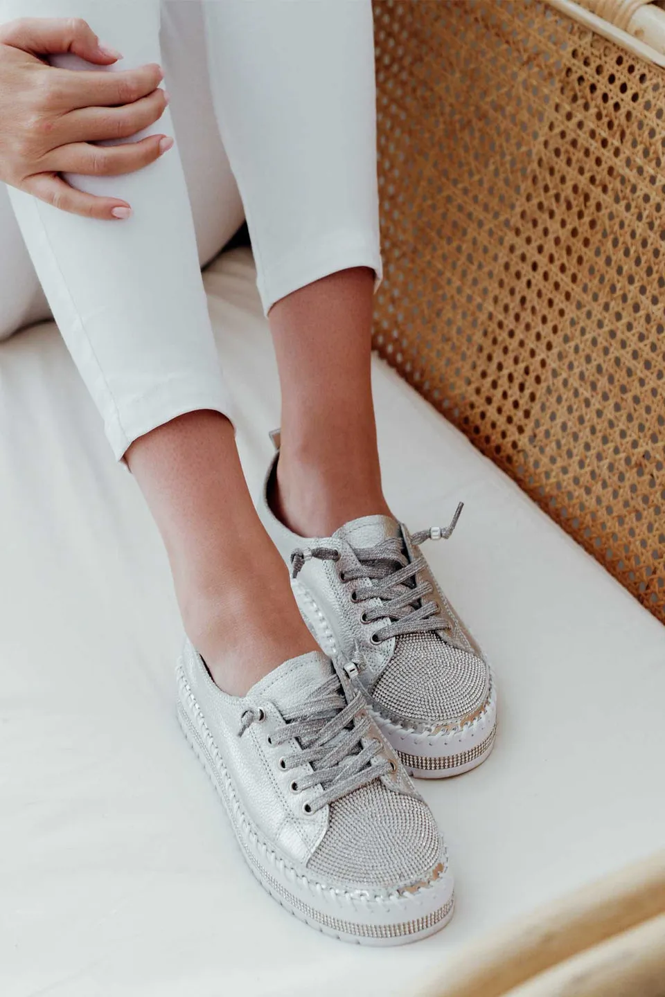 Stella® | Comfortable Diamond Summer Shoe