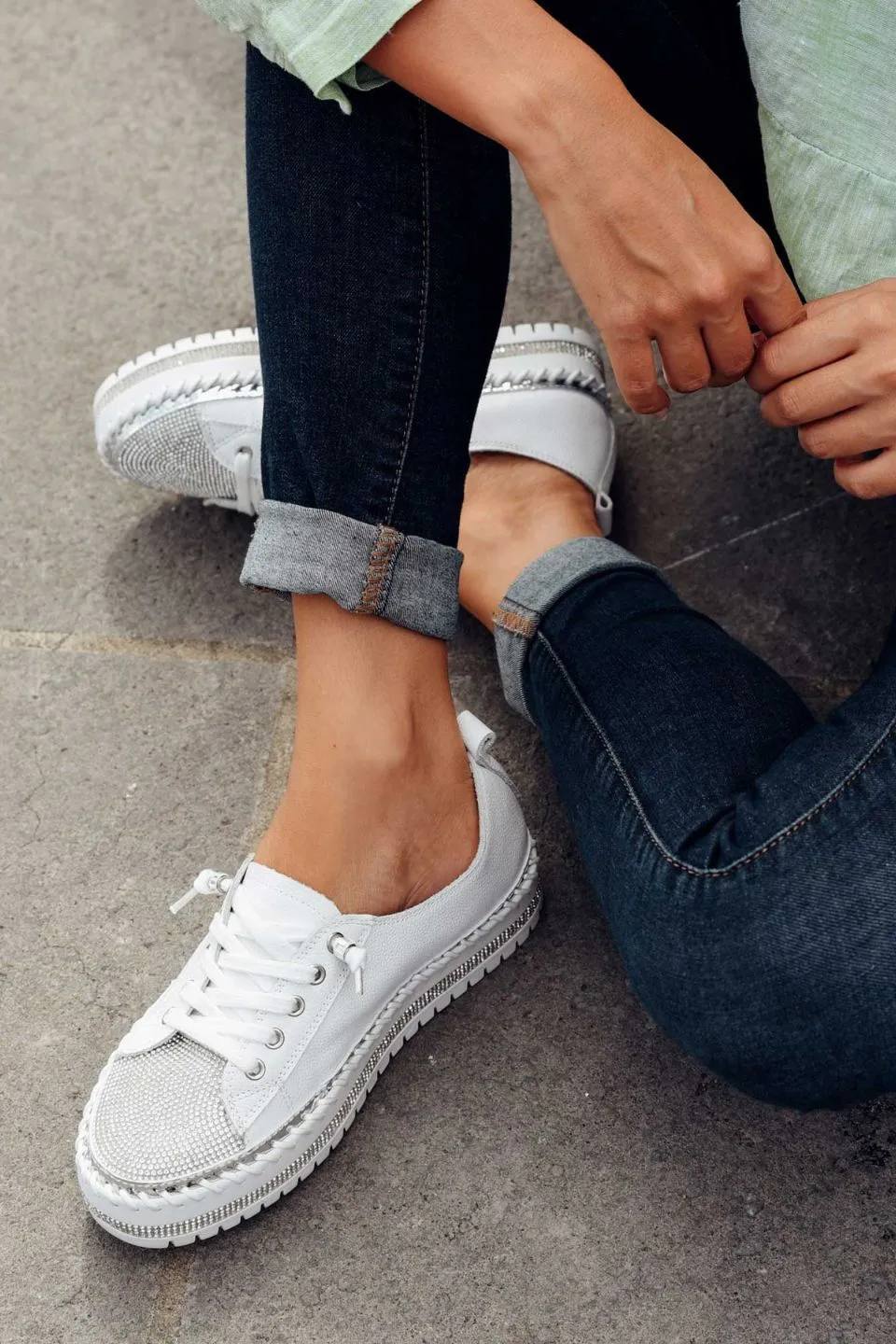 Stella® | Comfortable Diamond Summer Shoe