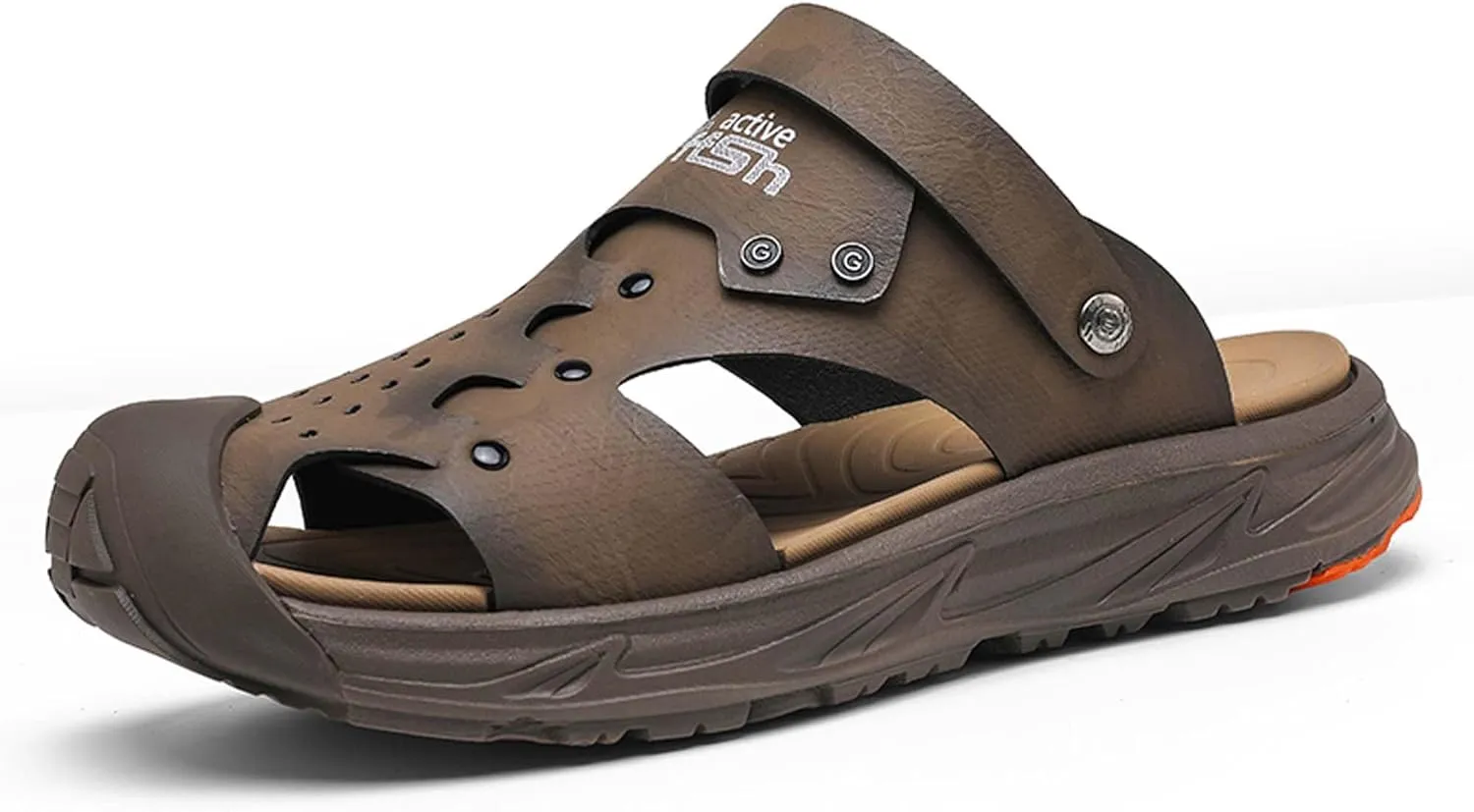 Summer dual-use lightweight breathable beach toe sandals, comfortable toe slippers