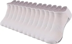 Sunew Viscose Bamboo Socks, Unisex Cushioned Comfortable Ankle Workout Hiking Golf Socks 6 Pairs
