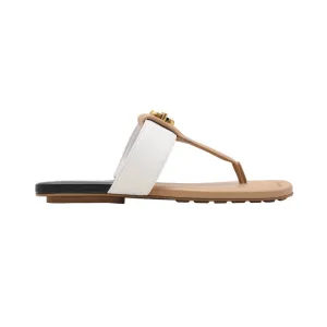 THE COLORBLOCK DUAL T-STRAP SANDAL