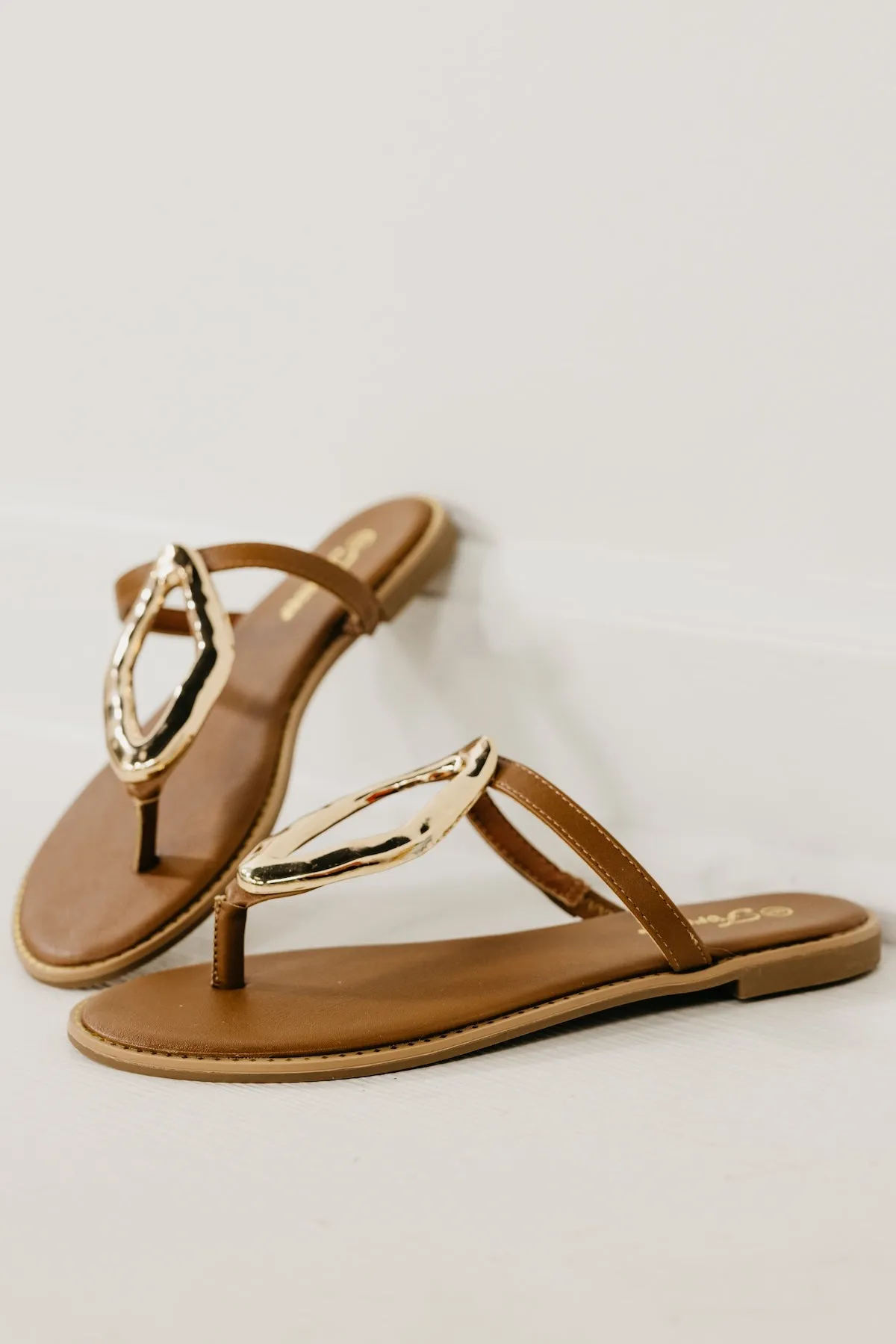 The Metal Thong Sandal