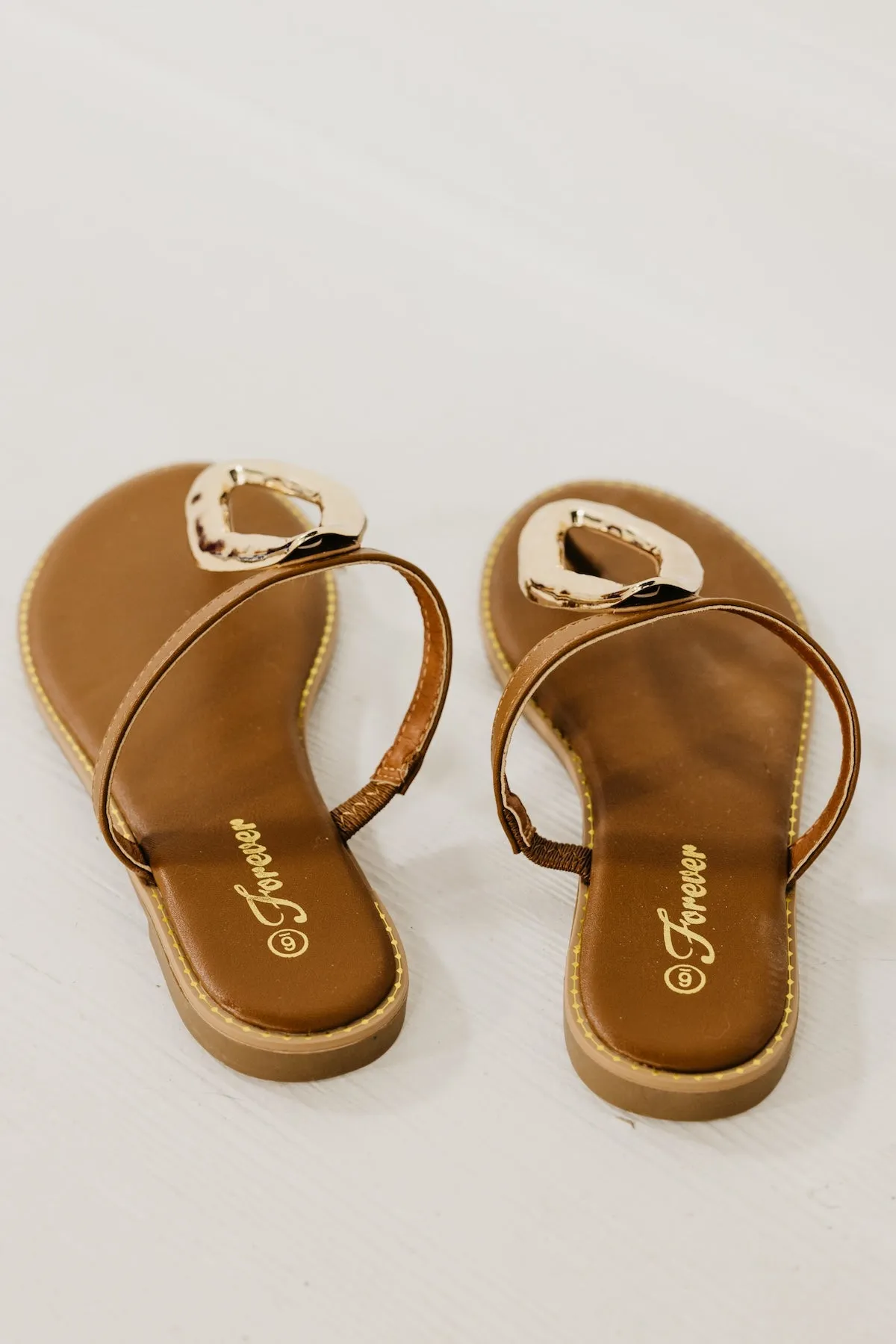 The Metal Thong Sandal