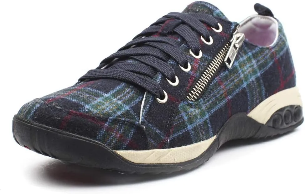 Therafit Sienna Women's Side Zip Sport Casual Shoe - for Plantar Fasciitis/Foot Pain