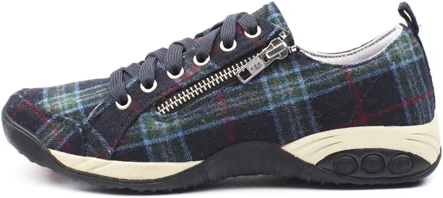Therafit Sienna Women's Side Zip Sport Casual Shoe - for Plantar Fasciitis/Foot Pain