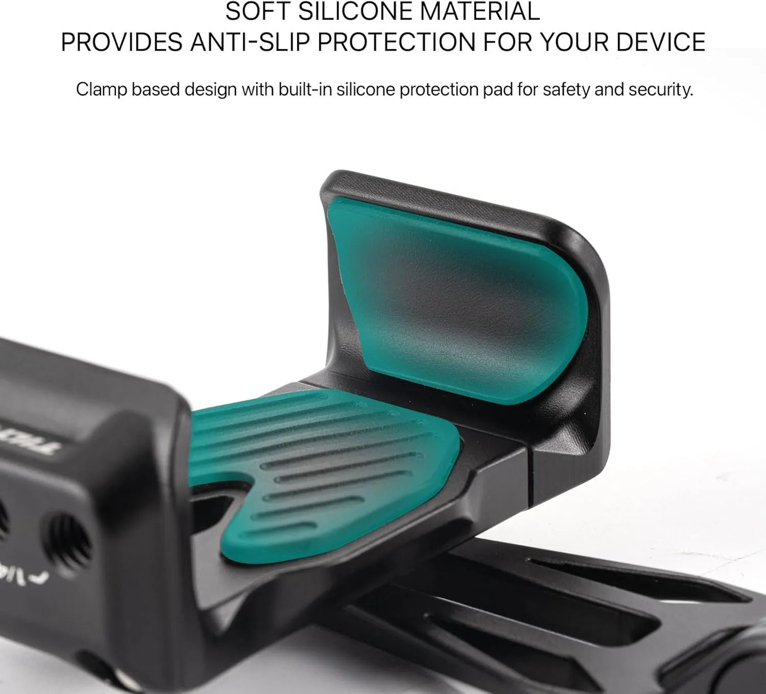 Tilta Rotatable Phone Mounting Bracket | Aluminum Build | Pro Phone Adapter w/Cold Shoe & 1/4" Screw | 360° Rotation and 180° Tilt | Black
