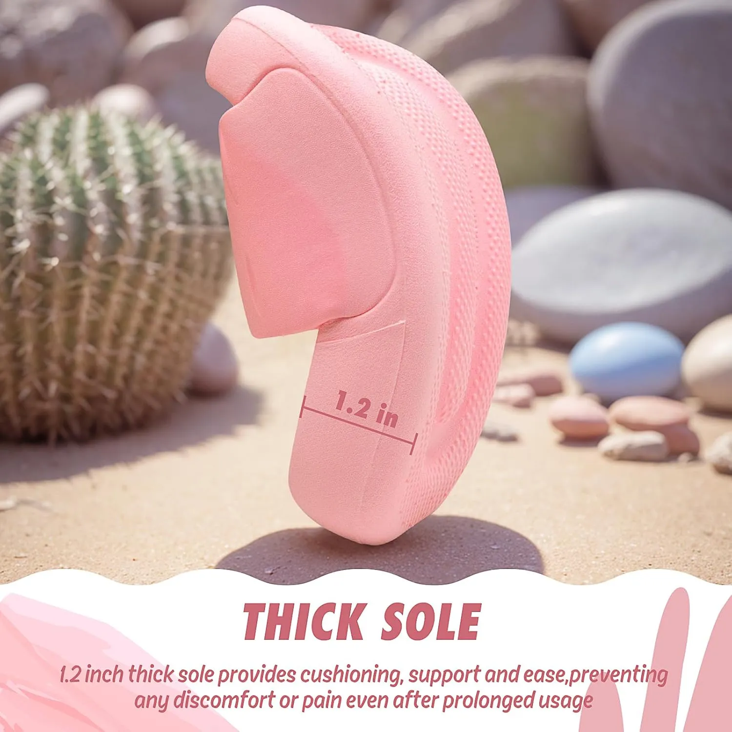 Toddler Little Kids Slide Sandals Comfy Non-slip Unicorn Summer Beach Pool Water Shoes Thick Sole Boys Girls Shower Slippers