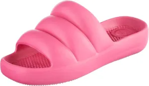 totes Women's Everywear Puffy Slide Sandal