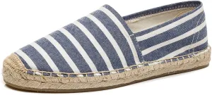 U-lite Women's Espadrilles Slip on Sneakers Womens Canvas Slip on Flats Fashion Canvas Sneakers for Women Loafers Casual Shoes