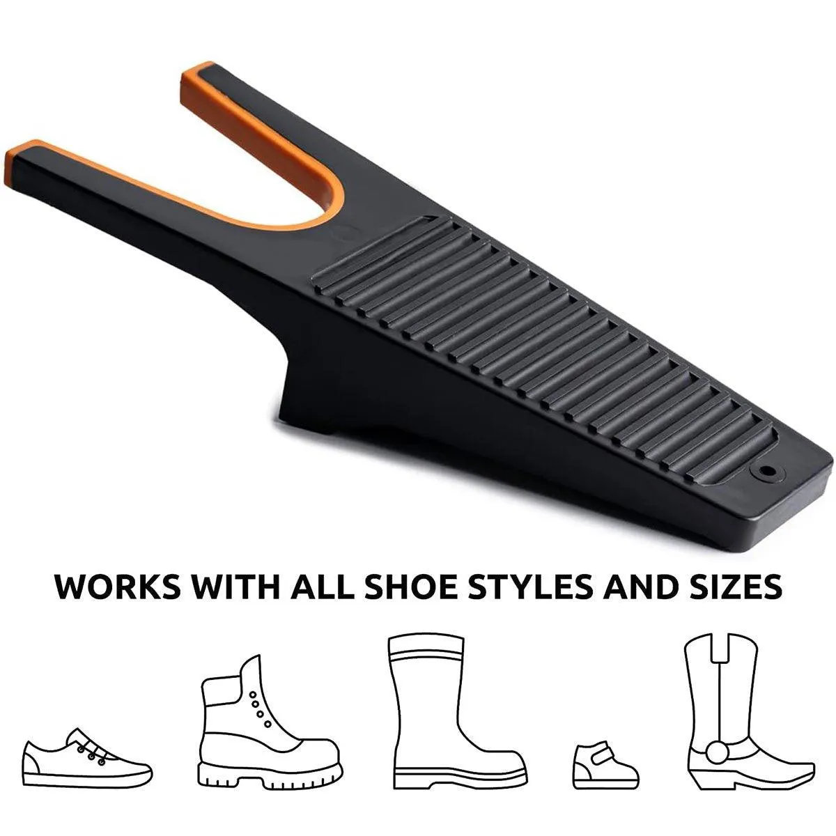 U Shape Shoe Remover Durable Shoe Removal Tool for Easy Footwear Removal Use