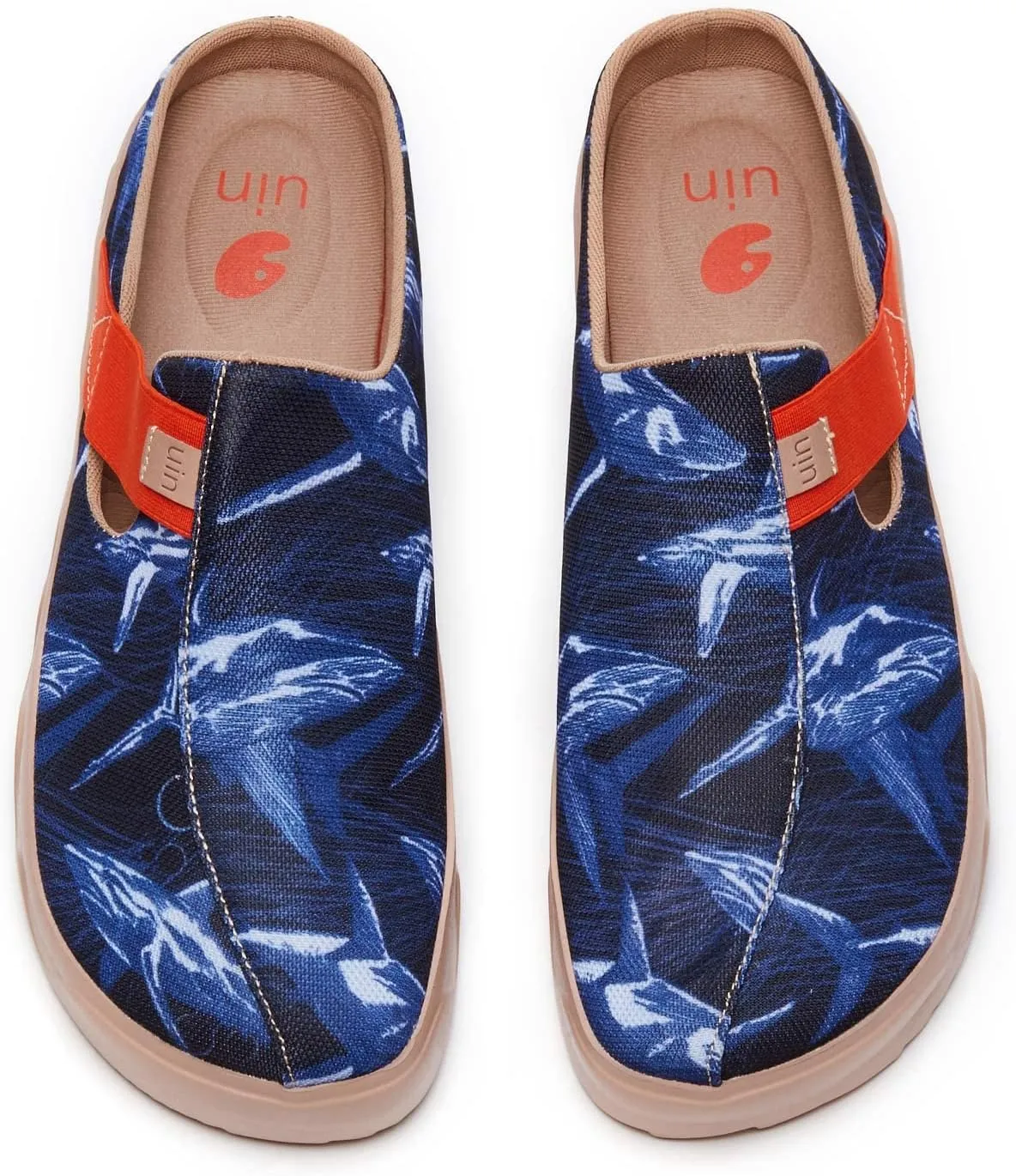 UIN Men's Casual Loafers Slip Ons Comfortable Art Painted Travel Fashion Sneakers Fuerteventura