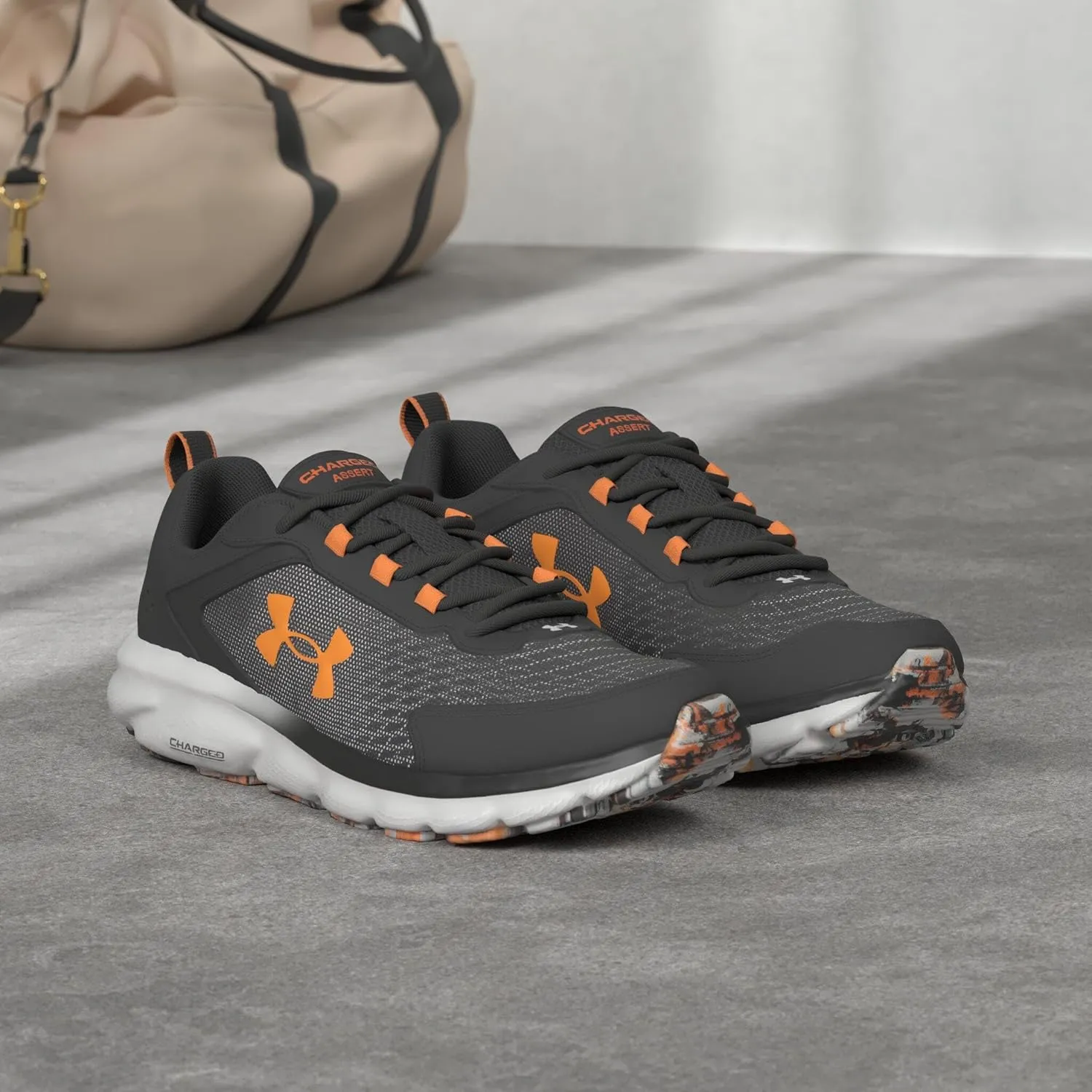 Under Armour Men's Charged Assert 9 Marble Running Shoe