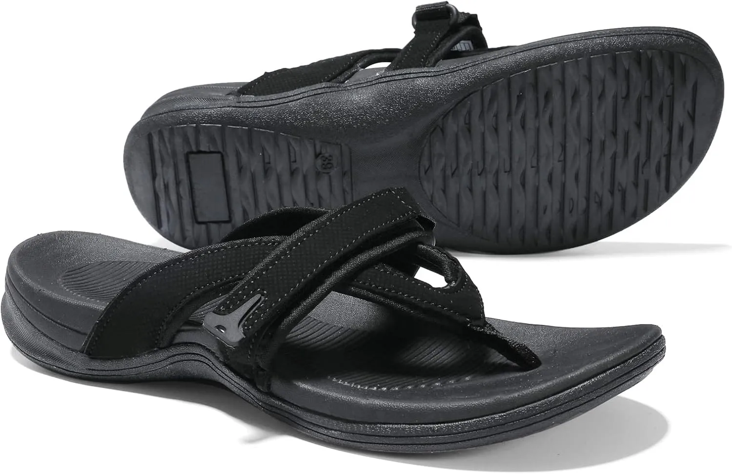 UTENAG Womens Arch Support Flip Flops Comfortable Orthotic Thong Sandals