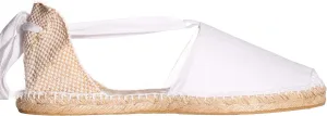 Vegan - Comfortable Flat Sandals - Handcrafted in Spain - Lace Up Summer Breathable Espadrilles