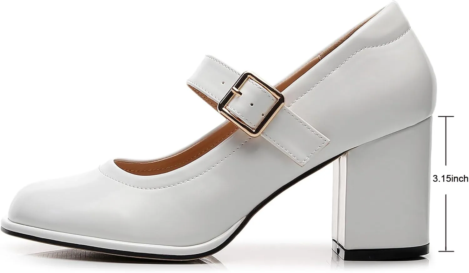 VenusCelia Women's Mary Jane Pump Heeled Shoe