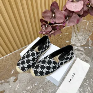 VERSION FISHERMAN SHOES BLACK WHITE Free returns Five-star Celine HIGHEST