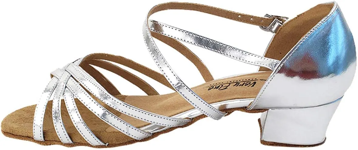 Very Fine Dance Shoes Women's Ballroom Dance Shoes Salsa Latin Practice Shoes 1670cEB Comfortable 1.5" [Bundle of 5]