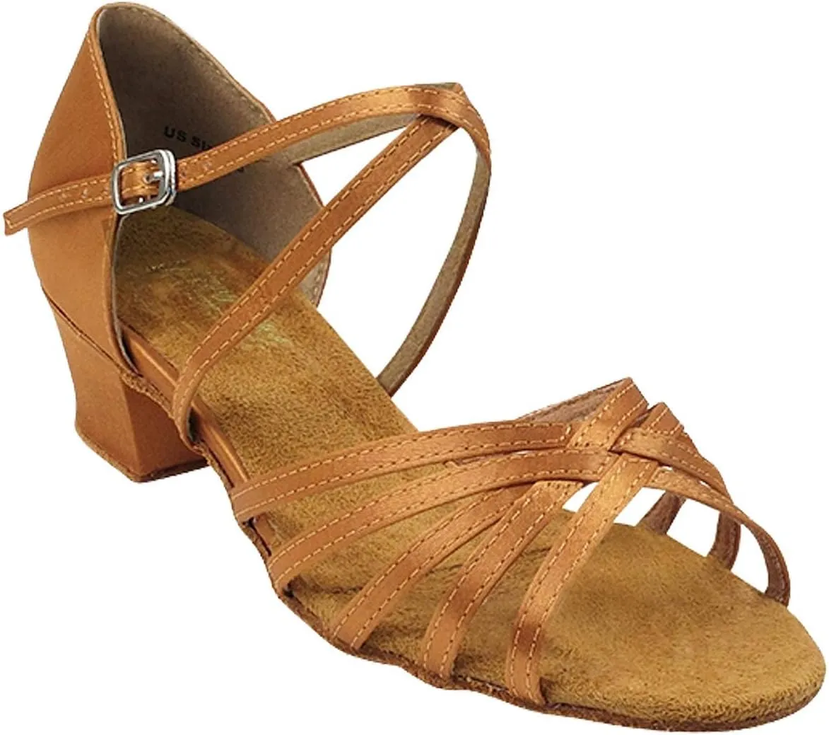 Very Fine Dance Shoes Women's Ballroom Dance Shoes Salsa Latin Practice Shoes 1670cEB Comfortable 1.5" [Bundle of 5]