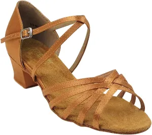 Very Fine Dance Shoes Women's Ballroom Dance Shoes Salsa Latin Practice Shoes 1670cEB Comfortable 1.5" [Bundle of 5]