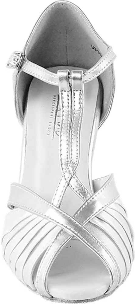 Very Fine Women's Ballroom Dance Shoes Tango Wedding Salsa Shoes 2707EBB Comfortable Dance Shoes 2.5" [Bundle of 5]