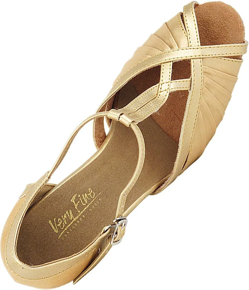 Very Fine Women's Ballroom Dance Shoes Tango Wedding Salsa Shoes 2707EBB Comfortable Dance Shoes 2.5" [Bundle of 5]