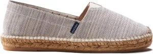 VISCATA Barceloneta Espadrille Canvas Women's Flat Slip On Shoes Handmade in Spain Fashionable Organic Cotton Canvas Lightweight Material with 100% Natural Jute Midsole for All Casual Occasions