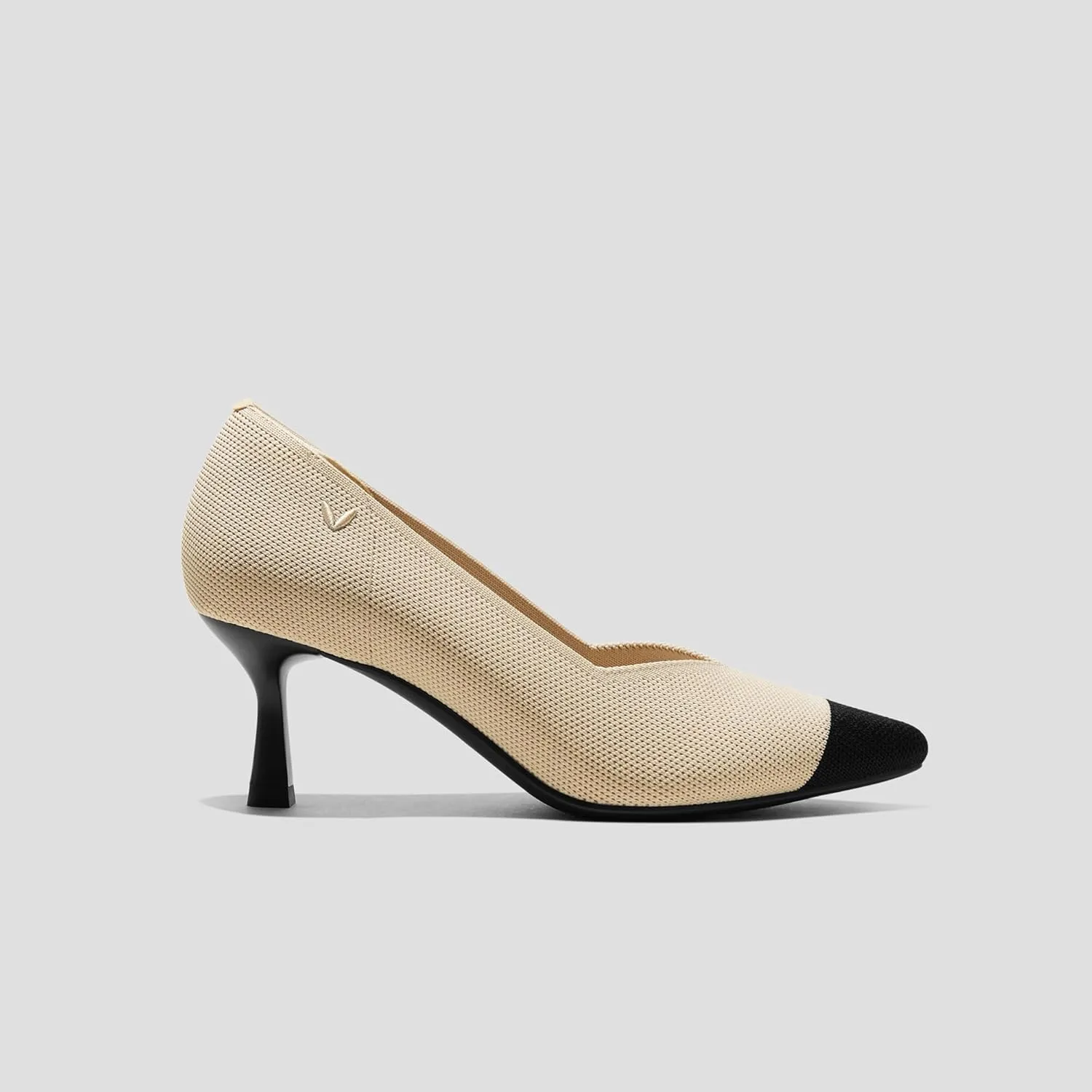 VIVAIA Anna Women's Pumps Mid Heels Pointed Toe Shoes for Women Comfortable Office Work Dress Shoes