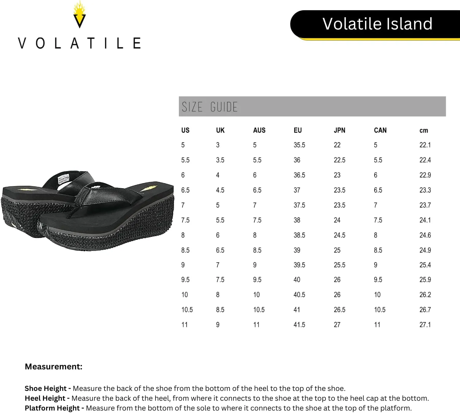 VOLATILE Island Wedge Sandals for Women Featuring Slip-On Thong Platform Style with EVA Insole and Rubber Outsole