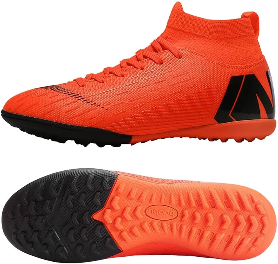 WANMEIL Men's Baobu.1 Indoor Turf Soccer Shoe Athletic Outdoor Football Sneaker Comfortable Adult Soccer Cleats