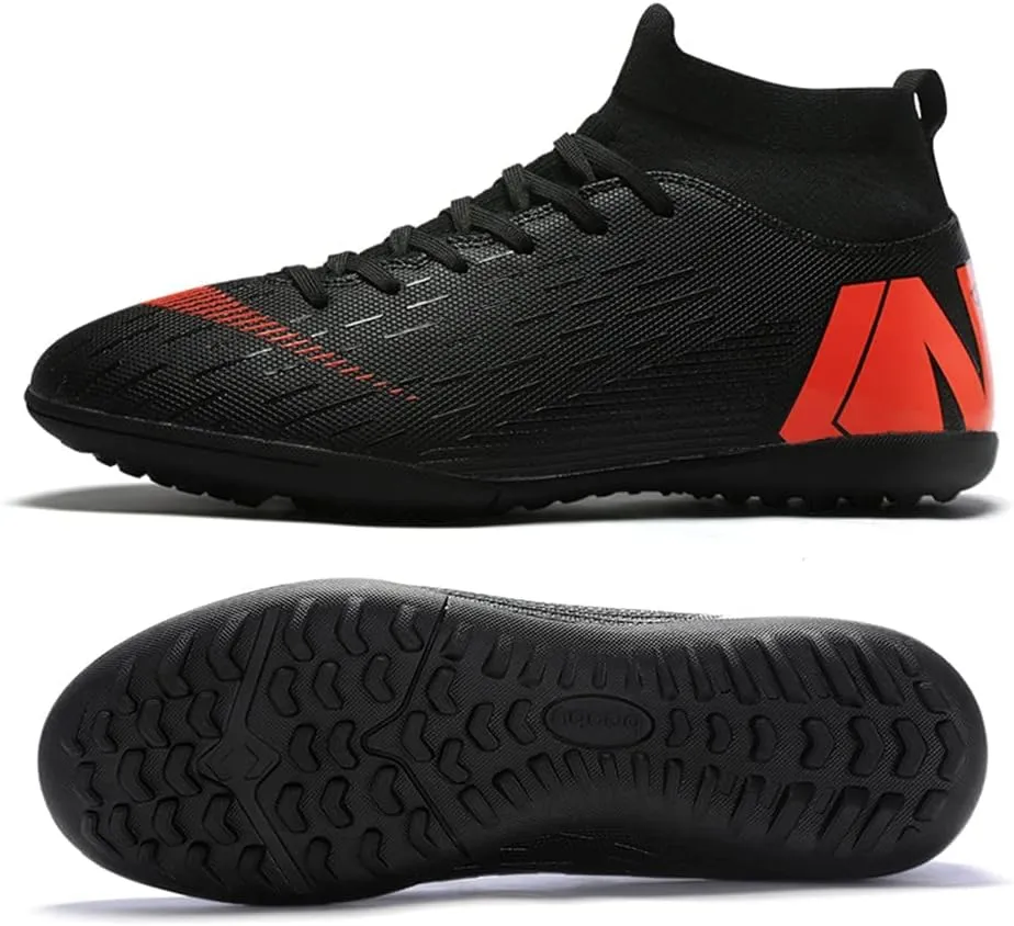 WANMEIL Men's Baobu.1 Indoor Turf Soccer Shoe Athletic Outdoor Football Sneaker Comfortable Adult Soccer Cleats