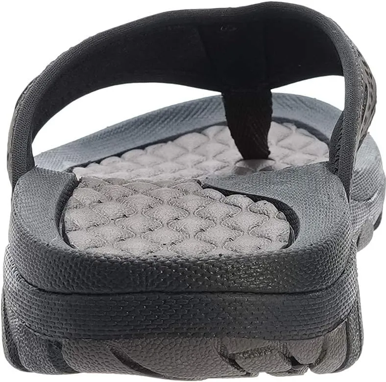 WHITIN Men's Flip Flops | Outdoor Thong Sandals | Arch Support | Slip Resistant