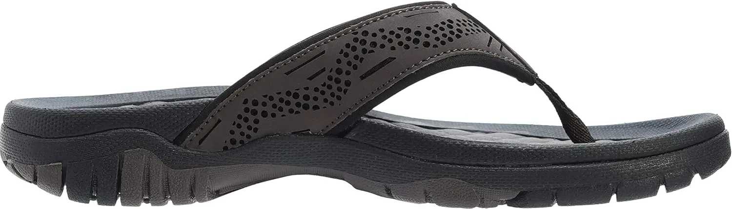 WHITIN Men's Flip Flops | Outdoor Thong Sandals | Arch Support | Slip Resistant