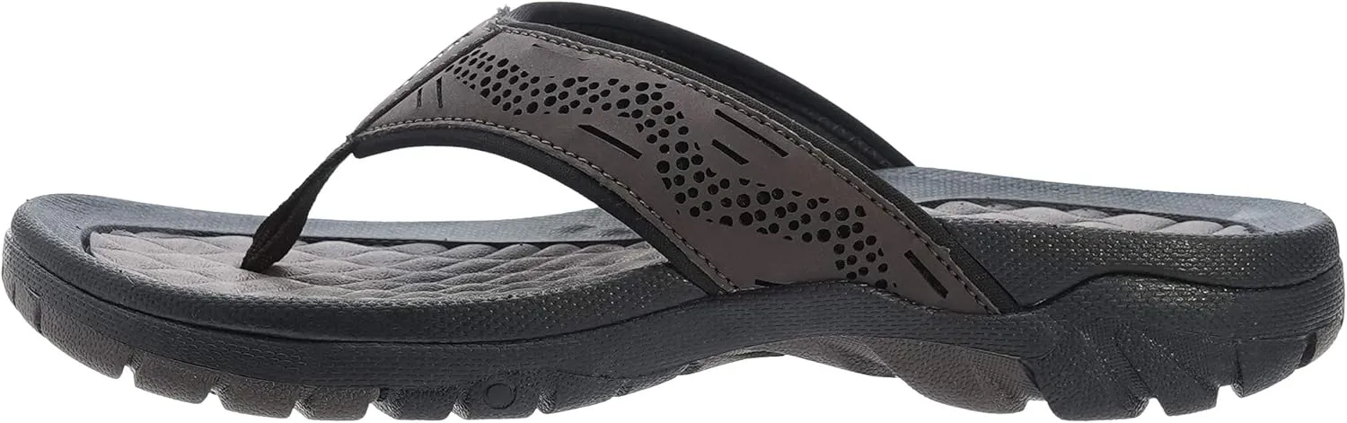 WHITIN Men's Flip Flops | Outdoor Thong Sandals | Arch Support | Slip Resistant