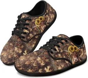 Wide Toe Box Shoes for Men Minimalist Barefoot Shoes with Zero Drop Sole Comfortable Slip on Walking Sneakers